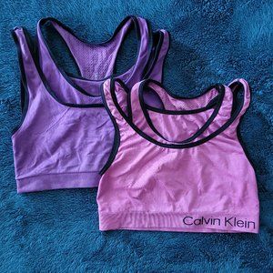 Calvin Klein Racerback Sports Bra Set
